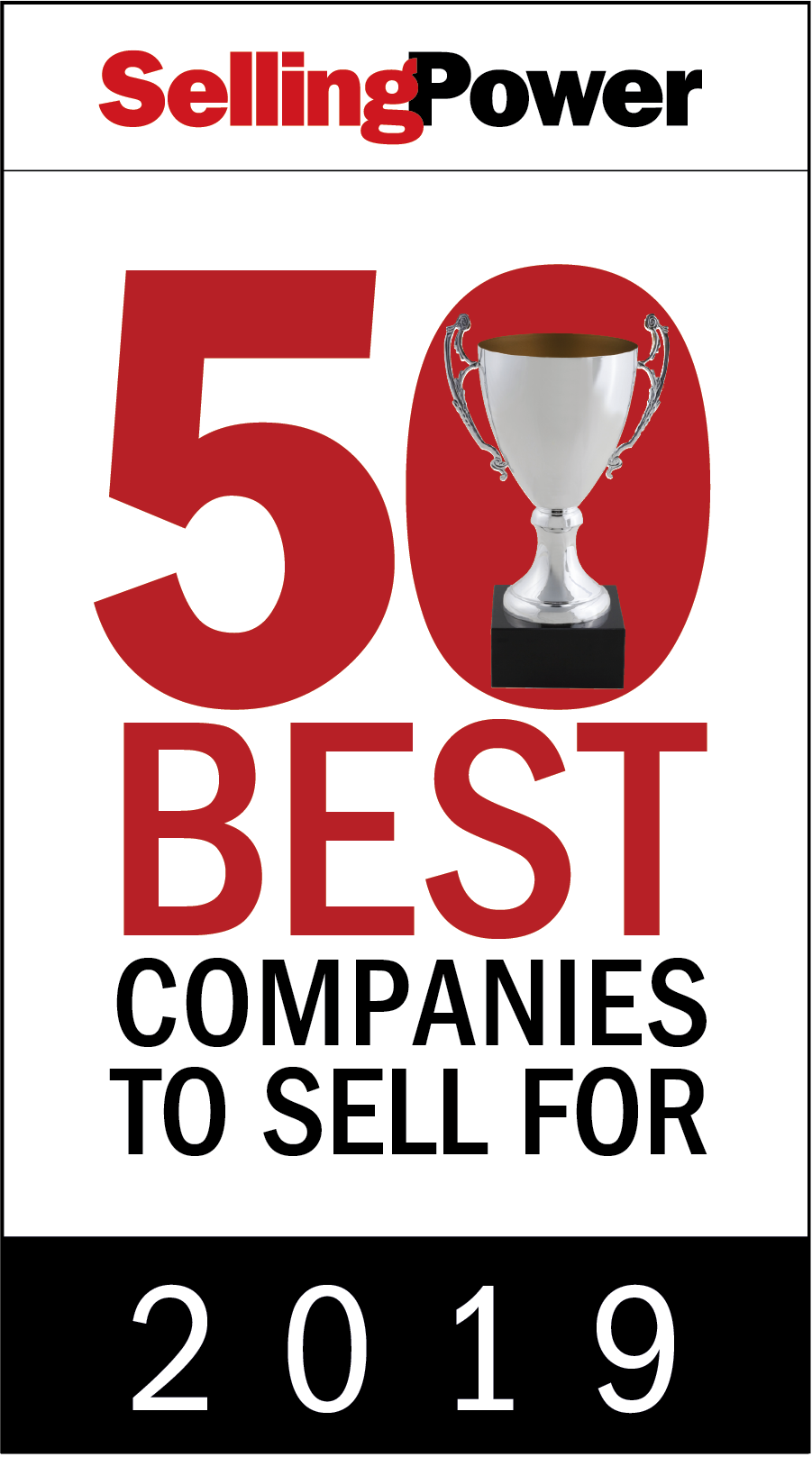 Logo for Selling Power 50 Best Companies to Sell For in 2019