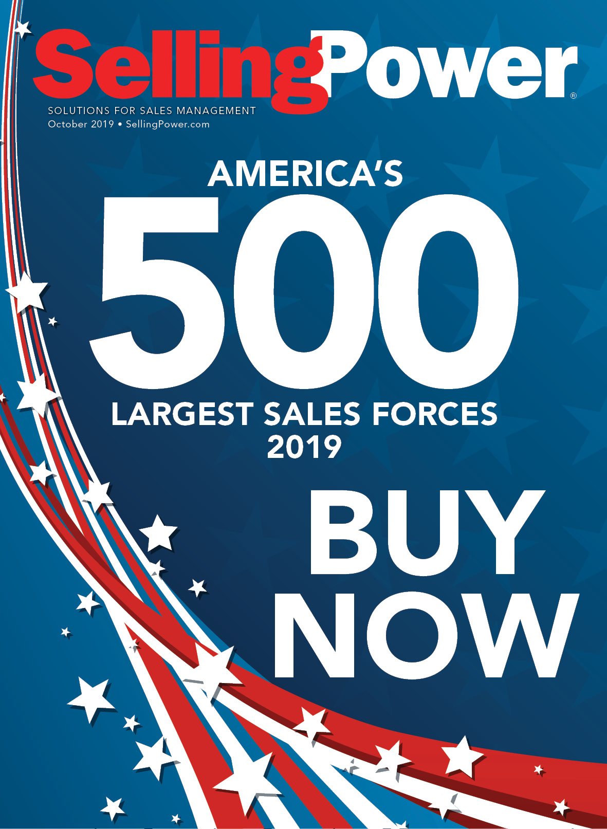Cover image of the Selling Power 2019 Largest Sales Forces in America annual ranking
