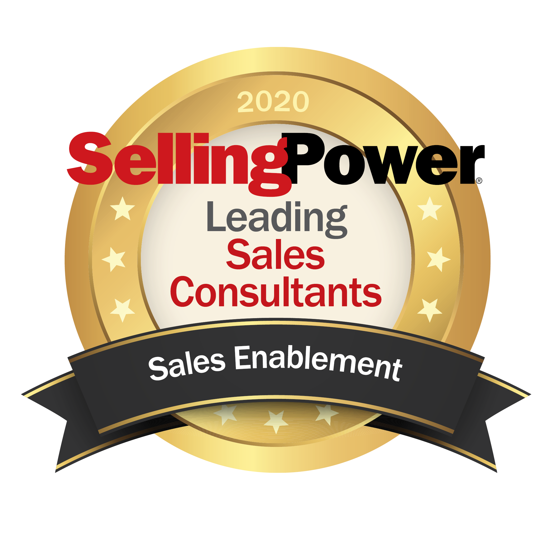 Logo for Selling Power list of Leading Sales Consultants in 2020