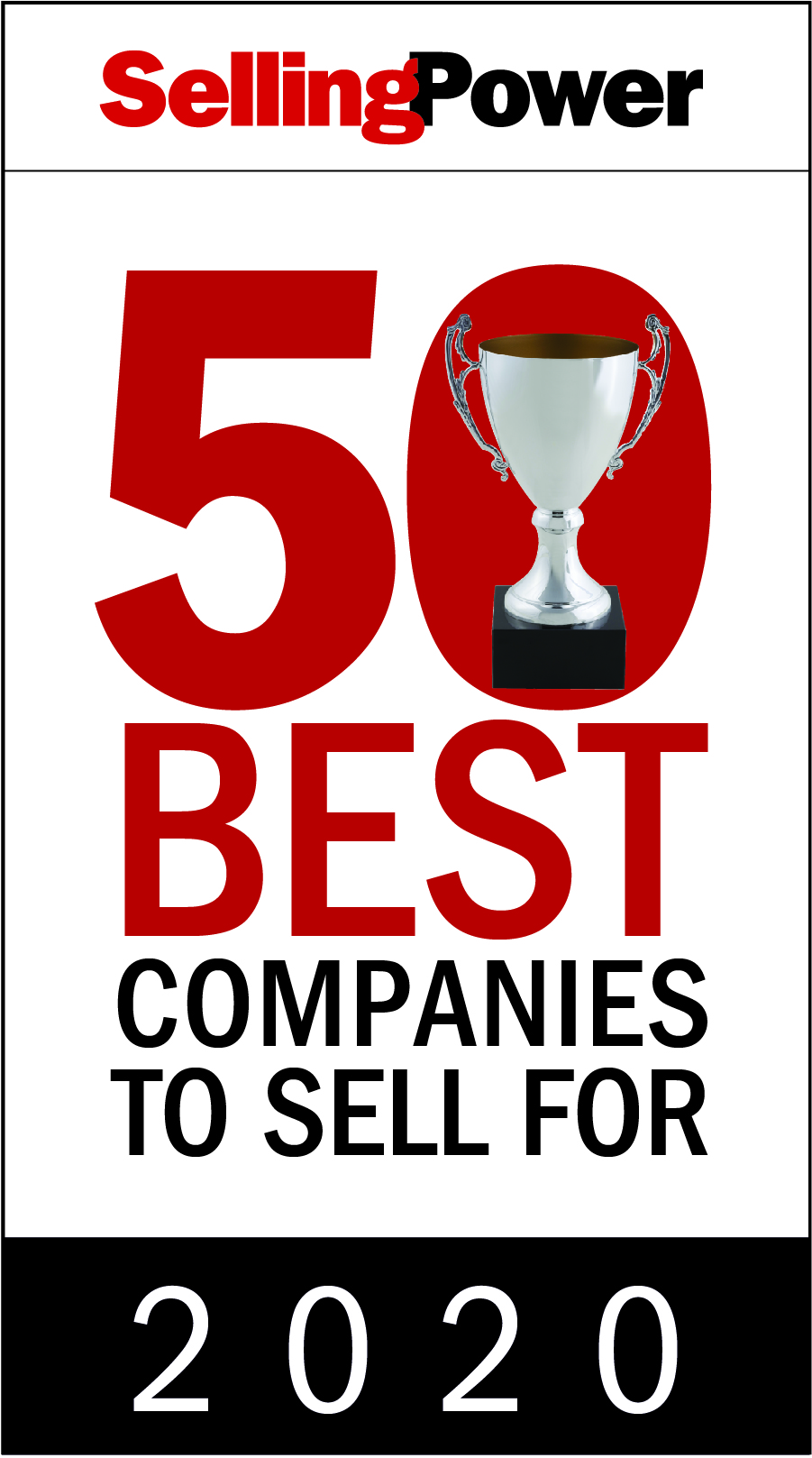 Logo for Selling Power 50 Best Companies to Sell For in 2020