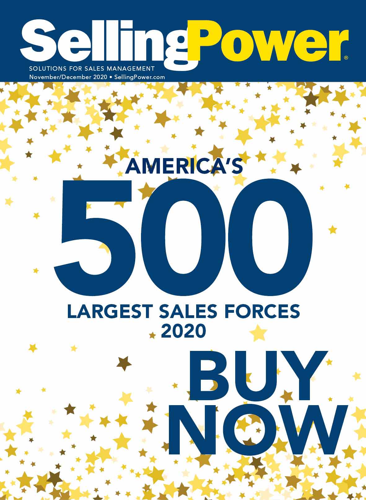 Cover image of the Selling Power 2020 Largest Sales Forces in America annual ranking