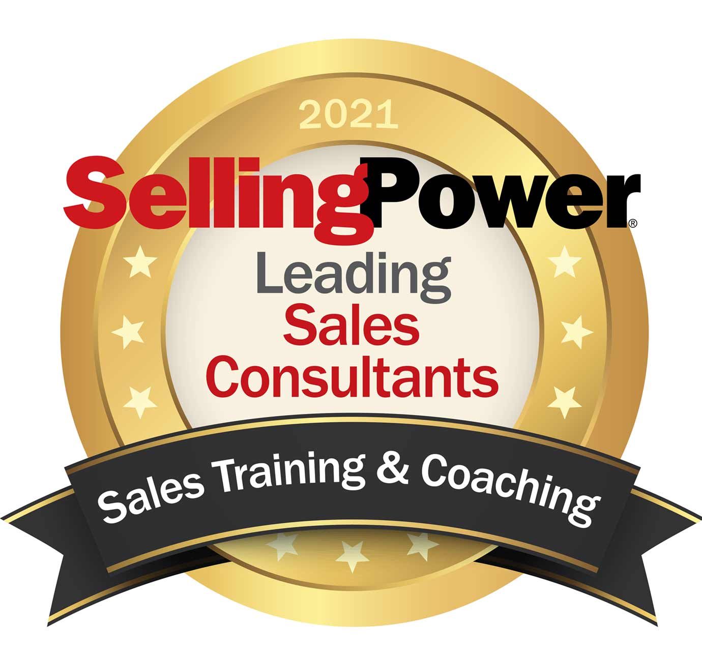 Logo for Selling Power list of Leading Sales Consultants in 2021