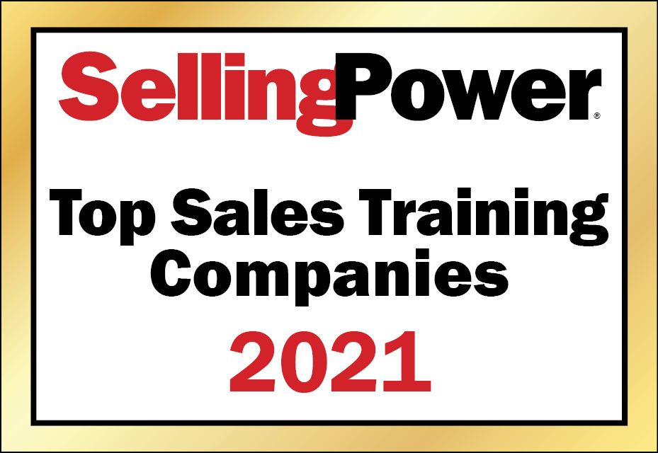 Logo for the Selling Power Top Sales Training Companies in 2021