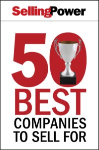 Logo for Selling Power 50 Best Companies to Sell For