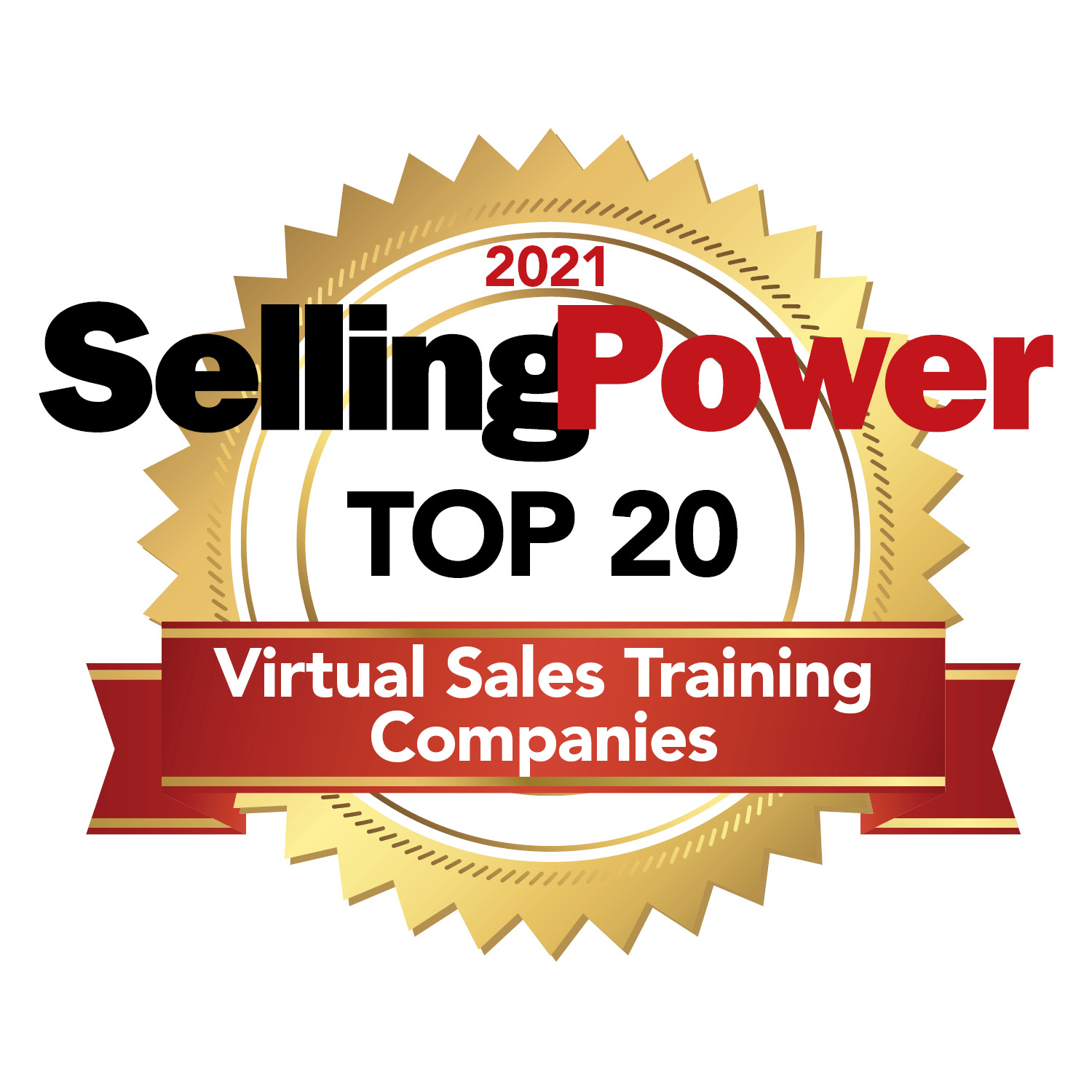 Logo for the Selling Power Top Virtual Sales Training Companies in 2021