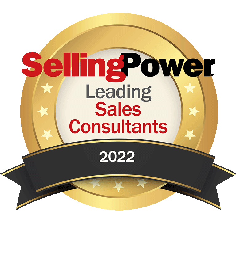 Logo for Selling Power list of Leading Sales Consultants in 2022