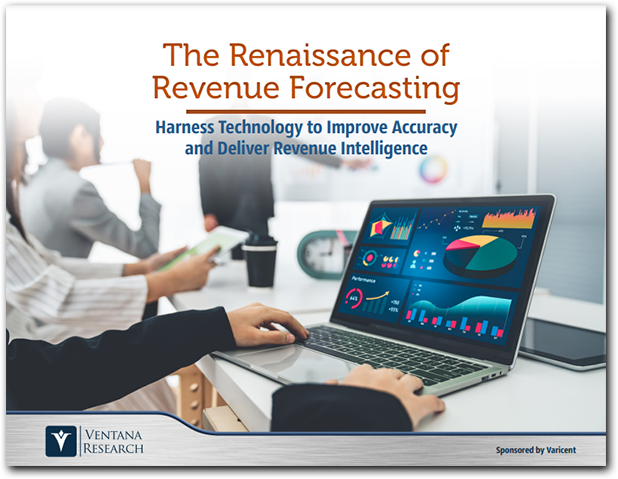 Cover of The Renaissance of Revenue Forecasting eBook
