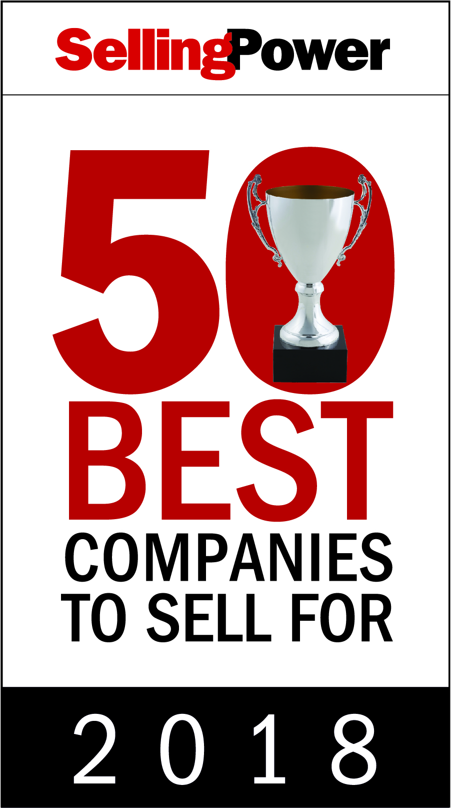 Logo for Selling Power 50 Best Companies to Sell For in 2018