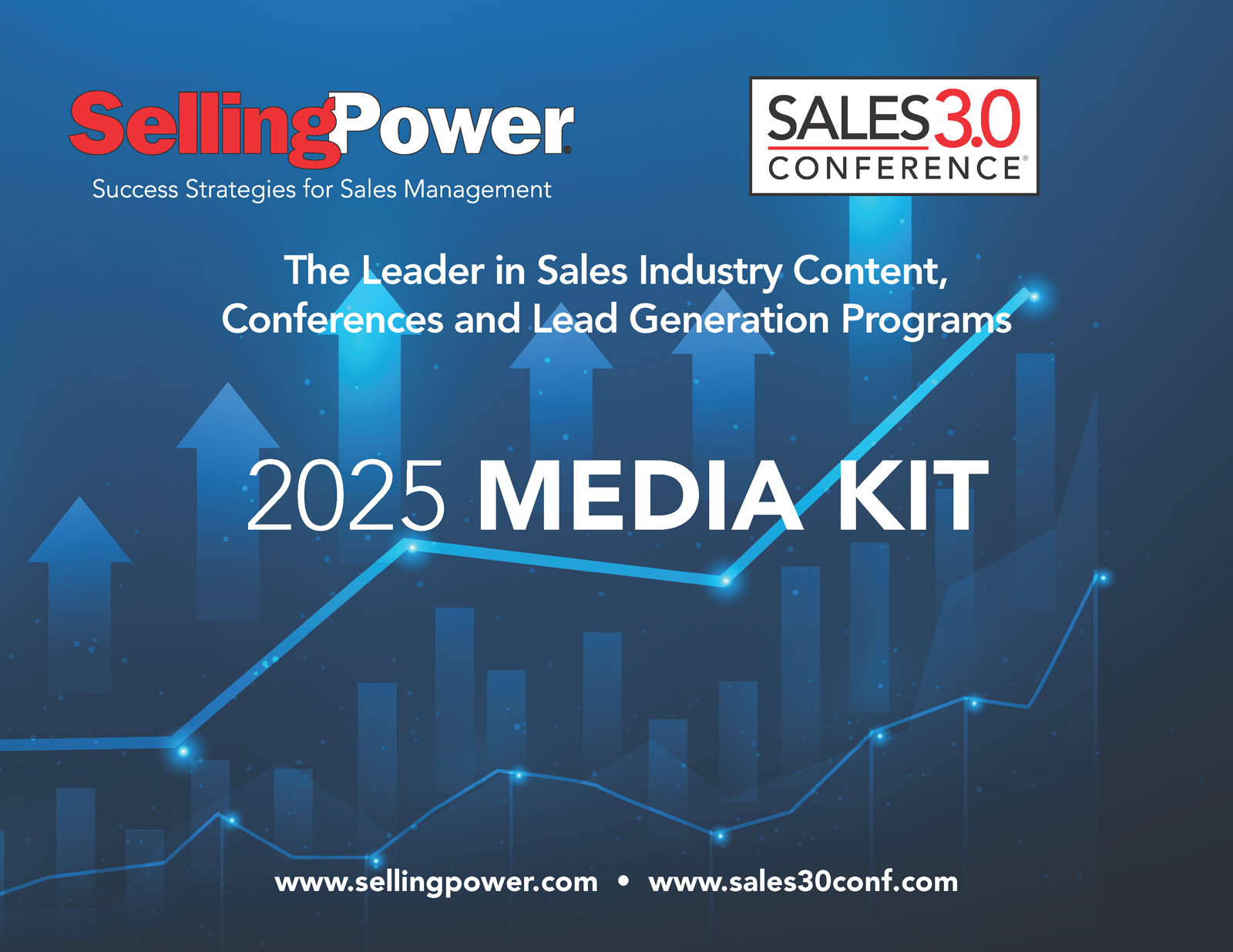 Cover for the 2025 Selling Power Media Kit