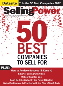 Cover of Selling Power magazine's July/August 2022 Issue