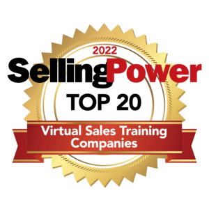Logo for the Selling Power 2022 Top 20 Virtual Sales Training Companies