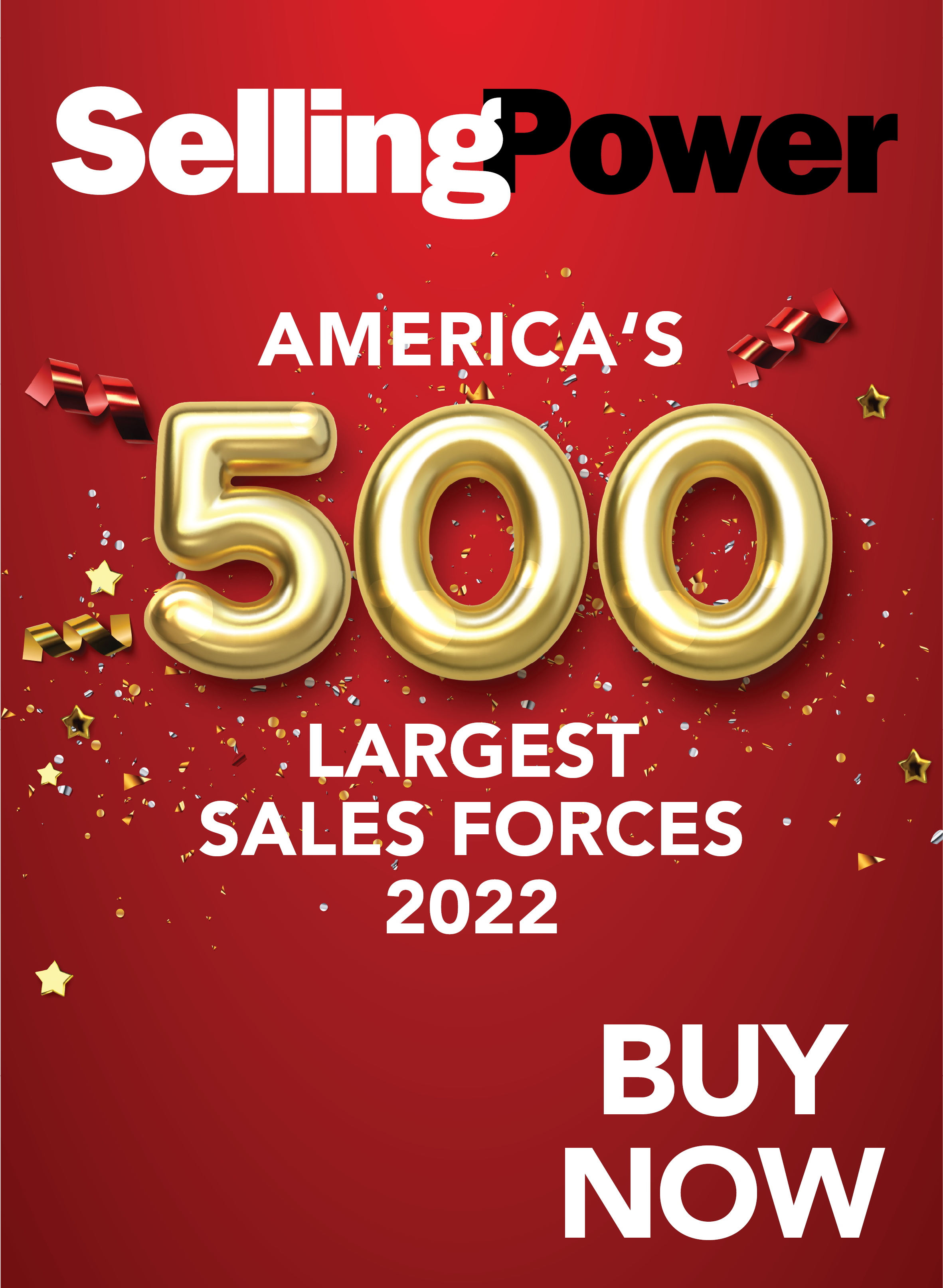 Cover image of the Selling Power 2022 500 Largest Sales Forces
