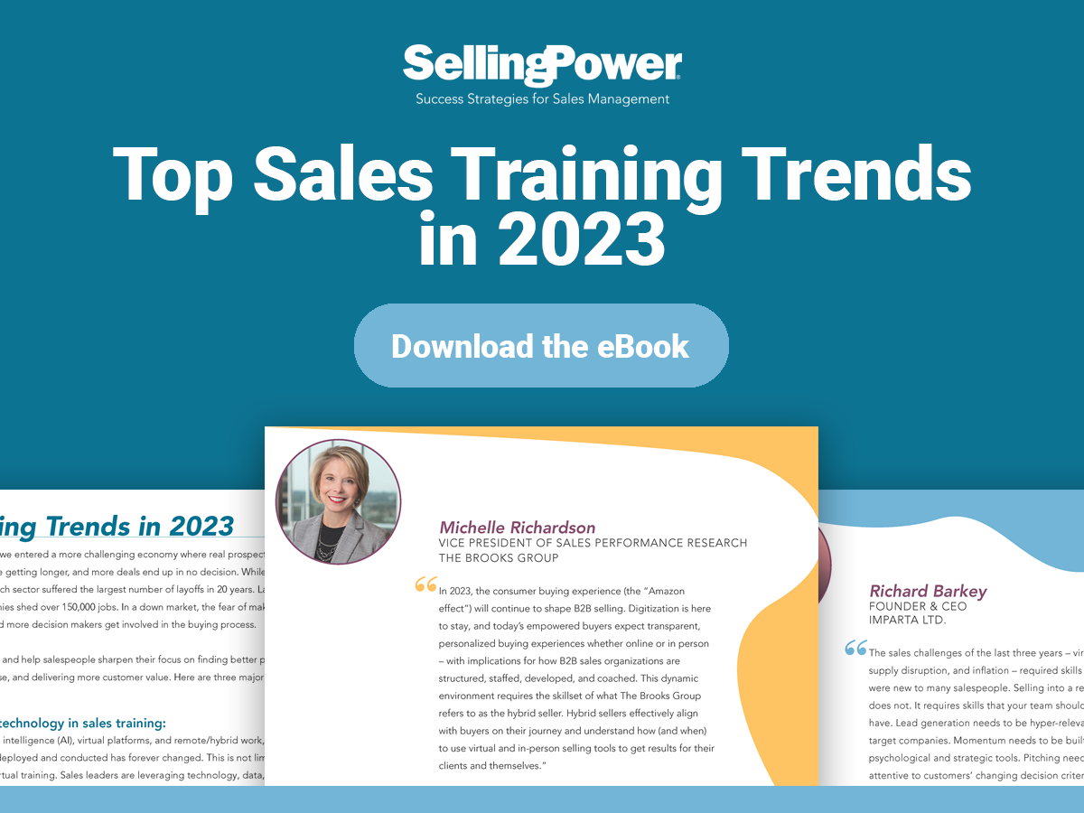 Top Sales Training Trends in 2023