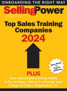Cover of Selling Power magazine's May/June 2024 Issue