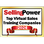 Logo for the Selling Power 2024 Top Virtual Sales Training Companies