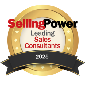 Logo for Selling Power list of Leading Sales Consultants in 2025