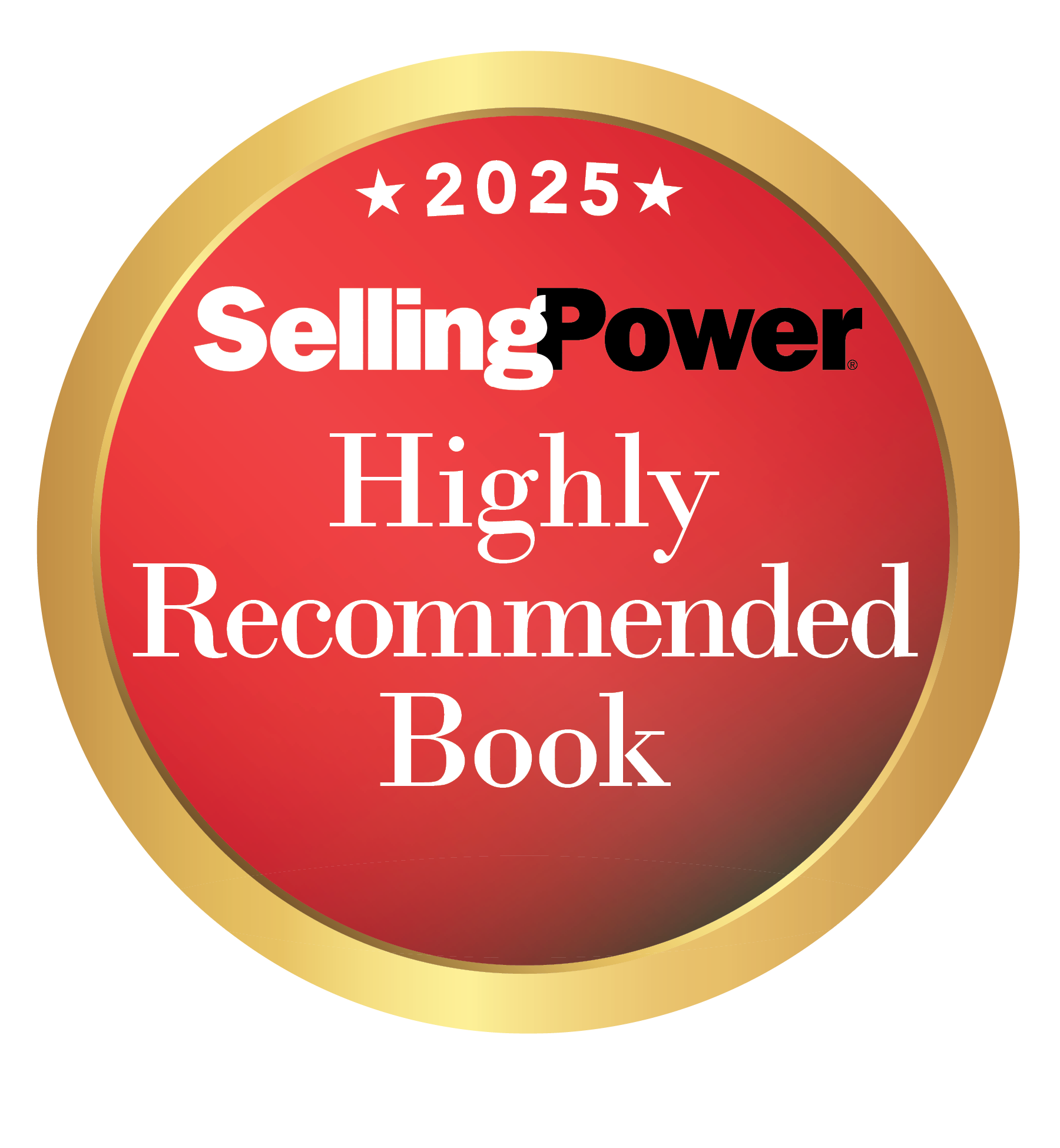 Logo for the Selling Power Highly Recommended Books 2025