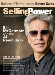 Cover of Selling Power magazine's March/April 2025 Issue