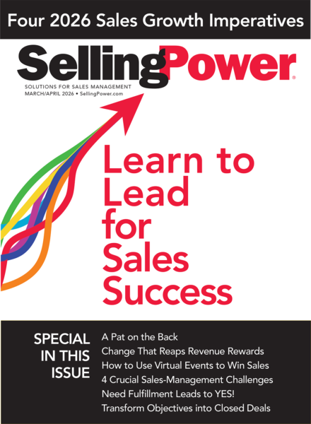 Cover of Selling Power magazine's March/April 2026 Issue