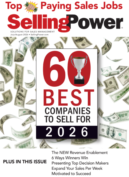 Cover of Selling Power magazine's July/August 2026 Issue